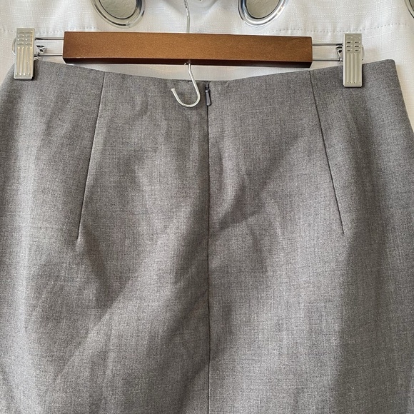 Lichi Asymmetric mini wrap skirt Size Large Grey - Picture 7 of 13